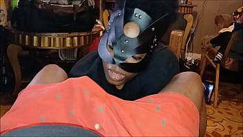 Big booty brown skin girl sucked my dick and made me cum effortlessly while talking dirty