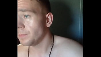 Emily fucks dildo almost caught