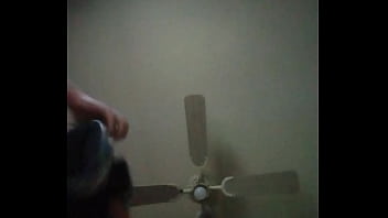 Emily fucks dildo almost caught