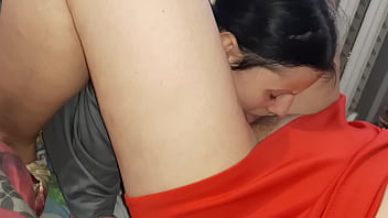 I take turns eating the pussies of two stranger milfs