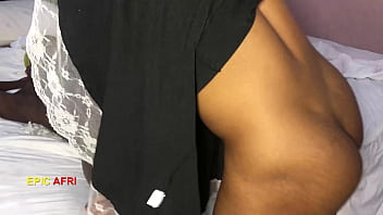 I made my side guy dress up like a lady in order to fuck me in my husband's bed