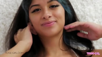 Super sexy brunette student cheerleader