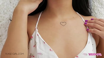 Super sexy brunette student cheerleader