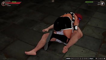 Polly vs joey nf3d mixed mma battle