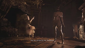 Re8 village dimitrescu daughters cutscene