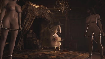 Re8 village dimitrescu daughters cutscene