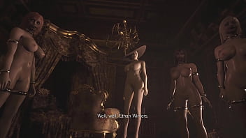 Re8 village dimitrescu daughters cutscene