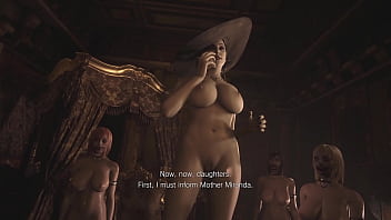 Re8 village dimitrescu daughters cutscene