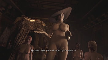 Re8 village dimitrescu daughters cutscene