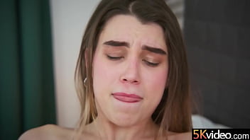 Shooting his big load all over her face was bound to happen