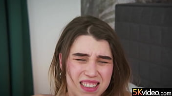 Shooting his big load all over her face was bound to happen