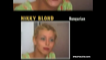 Sexy blonde teen nikky gets plenty of hardcore action at her casting