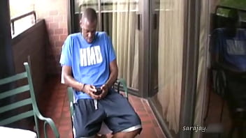 J cannon cums on sara jay's massive boobs interracial fun time