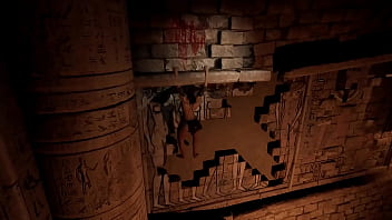 Lara conducts an investigation in a temple forgotten by humanity hentai game