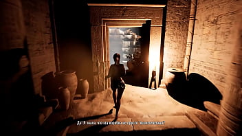 Lara conducts an investigation in a temple forgotten by humanity hentai game