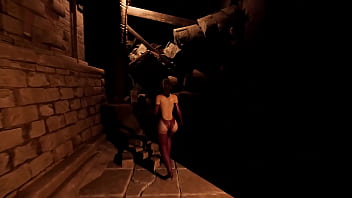 Lara conducts an investigation in a temple forgotten by humanity hentai game