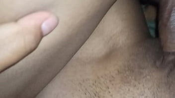 Pasándolo de re bien con la novia