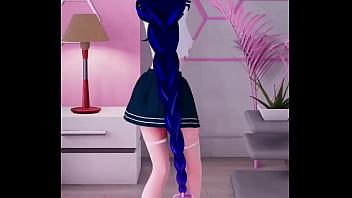 Animation hot dancing