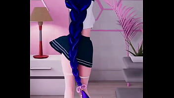 Animation hot dancing