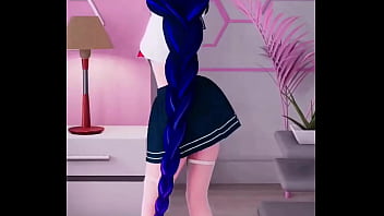 Animation hot dancing