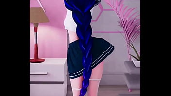 Animation hot dancing