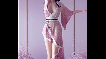 Animation hot dancing