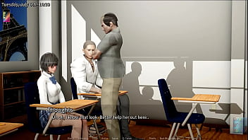 Dating college girls and re educating them a visual novel