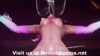 Girl banged by invisible creature