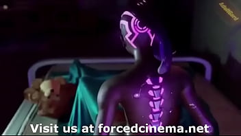 Girl banged by invisible creature