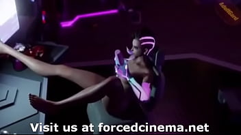 Girl banged by invisible creature