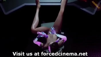 Girl banged by invisible creature