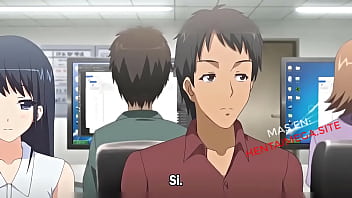 La tetona de mi superior quiere que la coja