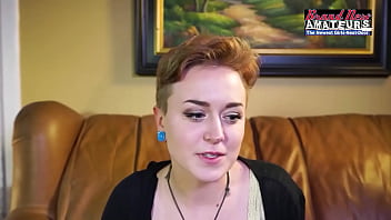 Ginger whore micah causes a huge orgasm to da director with a oral