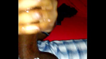 Slow stroke for her pleasure