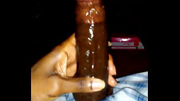 Slow stroke for her pleasure