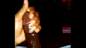 Slow stroke for her pleasure