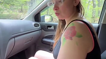 Amateur real hard sex on vacation in nature