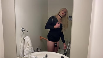 Crossdresser Fucked In Chastity Cage thumbnail