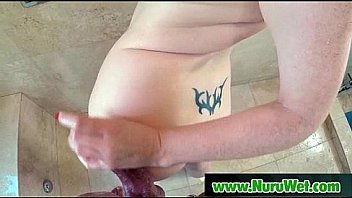 Japanese masseuse gives a full service massage 19