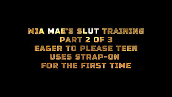 Busty Britney Amber's Shaved Kitty Ravaged By Naive Mia Mae's Strapon thumbnail