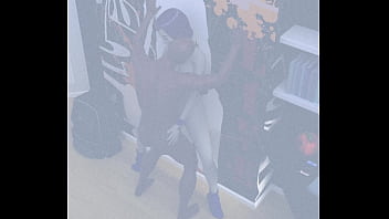 Raven getting that lovely wall ride action made by shadowyartsdirty