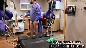 Jasmine rose's back gets blasted with cum nurses pov version