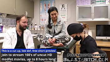 Jasmine rose's back gets blasted with cum nurses pov version