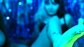 Messy foot play with cutie piie & nath