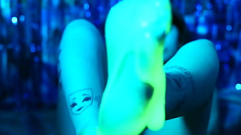 Messy foot play with cutie piie & nath