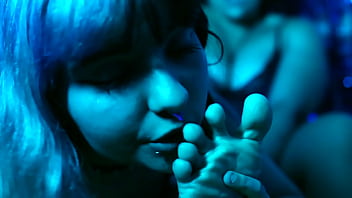 Messy foot play with cutie piie & nath