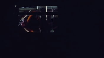 Girl on subway gets eaten out