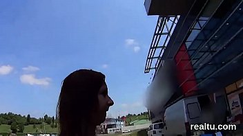 Perfect czech teenie was seduced in the mall and penetrated in pov