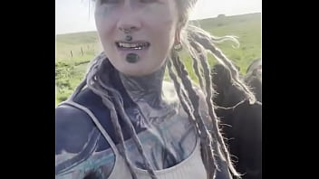 Just a happy hippie country girl talking to cows and to you d #tattooart #blackwork #blackworktattoo #bodysuit #faceta