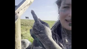 Just a happy hippie country girl talking to cows and to you d #tattooart #blackwork #blackworktattoo #bodysuit #faceta